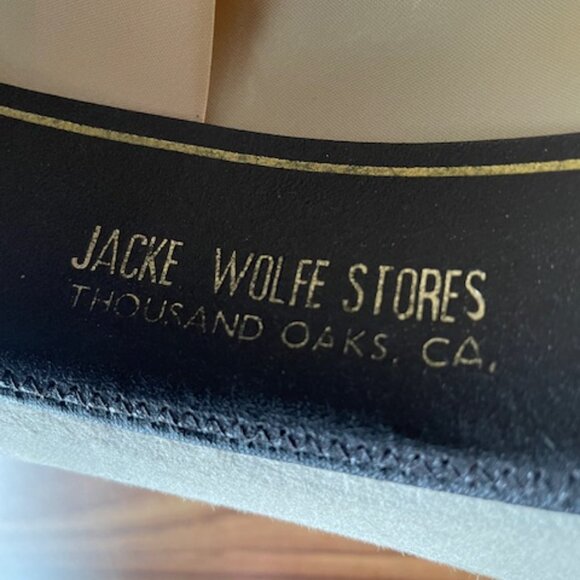 Biltmore VTG Felt Cowboy Hat-Silver Buckle-Authentic feather band-mde n Canada - Picture 8 of 13